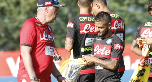 Ancelotti e Insigne