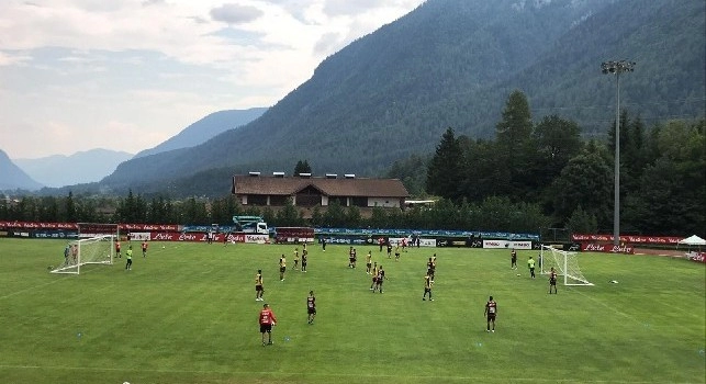 Dimaro 2018, giorno 11: Rog, Vinicius e Verdi <i>on fire</i>, migliorano Hamsik e Diawara! Coro Cavani Cavani, assenti Insigne jr e Inglese
