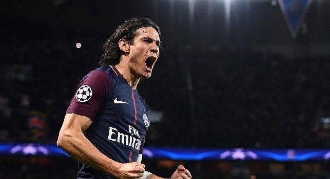 Il Paris Saint-Germain ipoteca la gara contro la Stella Rossa: 4-0 al 45', in rete anche Cavani