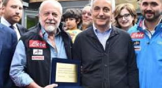 Club Napoli Parlamento a Dimaro, incontro con il presidente De Laurentiis [FOTO]