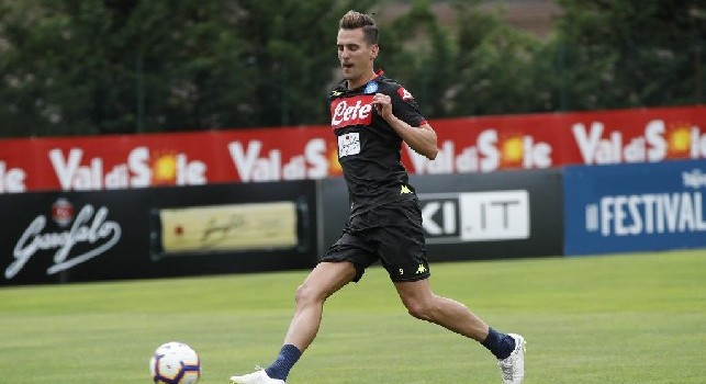 Milik: I tifosi mi amano, sono felice. Napoli è una città particolare, ma che bello viverci: c'è sempre il sole e amo la barca