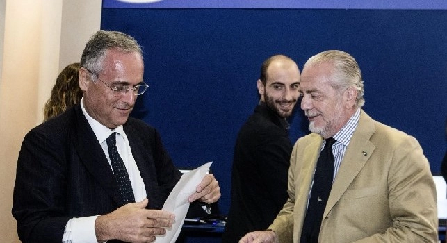 Diritti tv, De Laurentiis contrario a ogni trattativa con Sky! Il presidente del Napoli e Lotito pronti all'azione civile