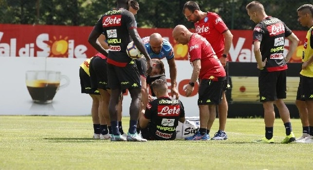 Infortunio Piotr Zielinski