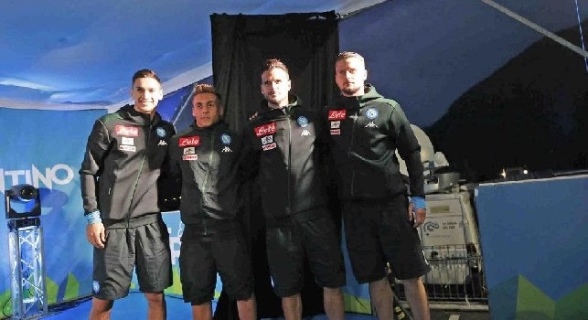 SSC Napoli, presentazione portieri con 'Decibel' Bellini: Meret ha scelto la maglia numero '1'! [VIDEO CN24]
