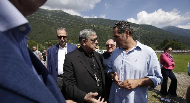 Cardinale Sepe: L'arrivo di un campione? Speriamo che qualcuno si concretizzi. James? Bisogna vedere se vuole venire, o magari Pepé...