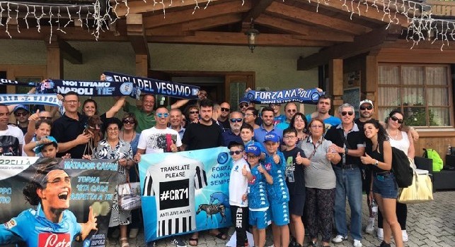 Tifosi di Volla e dintorni a Trento per Napoli-Chievo, tanti azzurri accorsi per il match [FOTO]