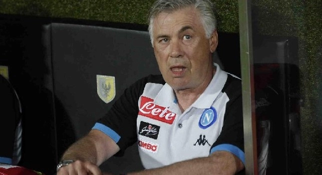 Carlo Ancelotti in panchina