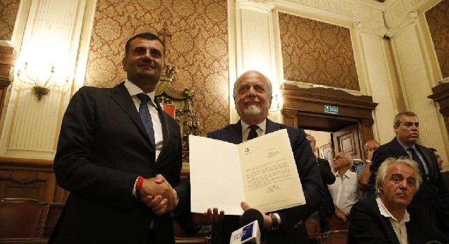 Aurelio De Laurentiis, presidente del Napoli