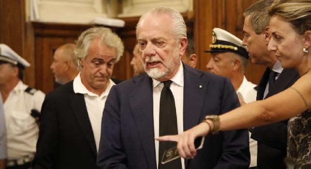 Aurelio De Laurentiis, presidente del Napoli