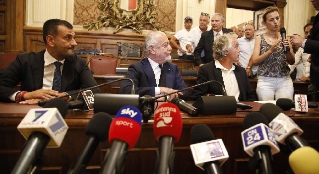 Aurelio De Laurentiis, presidente del Napoli