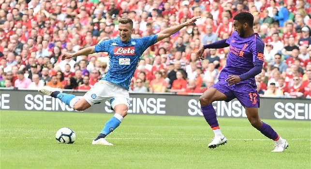 Gazzetta sul Napoli: Milik ha bisogno di tempo per recuperare dopo due anni tormentati, non si può essere distratti in fase difensiva