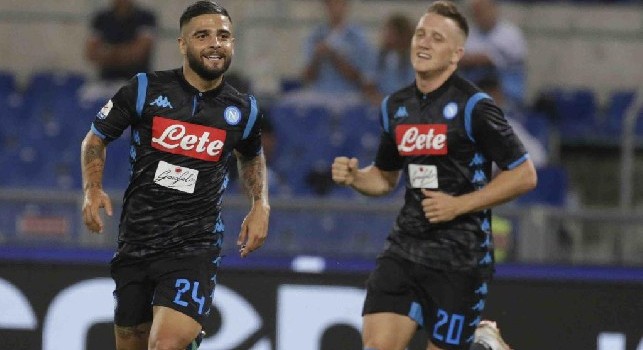 Il commento della SSC Napoli: Insigne ci mette tutta la classe del mondo, siamo i padroni dell'Olimpico laziale!