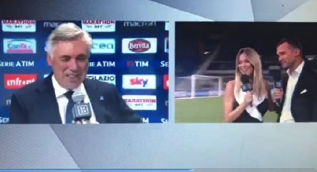 Meglio Milik che Sheva!: Ancelotti scatenato, siparietto con Shevchenko a DAZN [VIDEO]