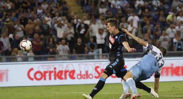 Arkadiusz Milik, attaccante del Napoli