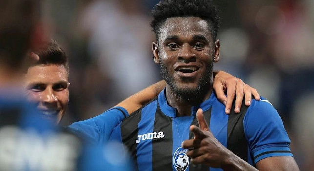 Duvan Zapata, attaccante dell&rsquo;Atalanta ed ex Napoli
