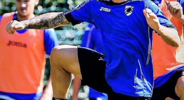 Sampdoria, primo allenamento per Lorenzo Tonelli da giocatore doriano [FOTO]