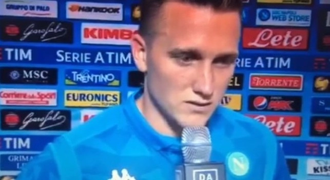 Zielinski a Dazn: Felice per il gol ma soprattutto per aver aiutato la squadra. Dopo lo 0-2 non era facile rimontare