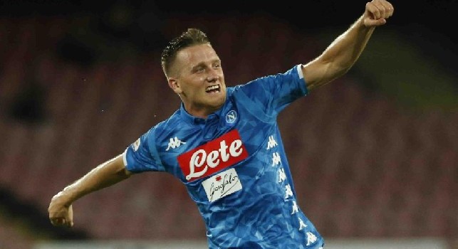 Piotr Zielinski, centrocampista del Napoli