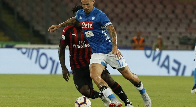 Marek Hamsik, centrocampista del Napoli