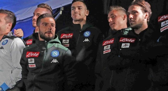 Lorenzo Insigne, Alex Meret e Simone Verdi