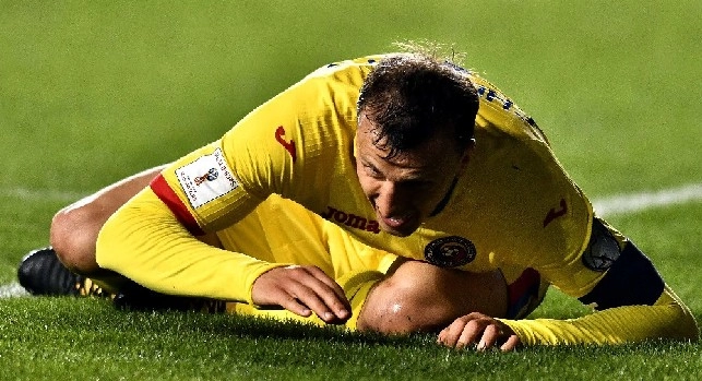 Vlad Chiriches infortunato in Romania-Montenegro