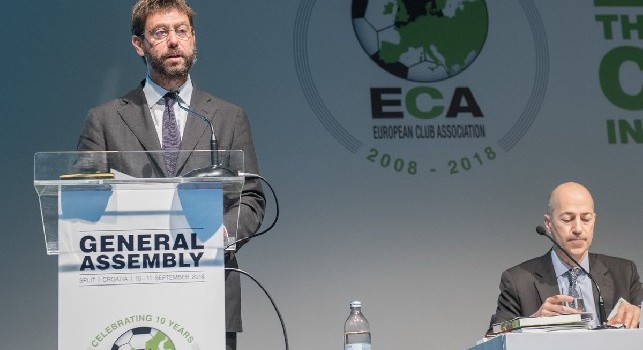 Uefa-Eca, conferenza Ceferin-Agnelli: Niente Superlega! Al via modifiche di calendario e mercato, novità terza coppa europea