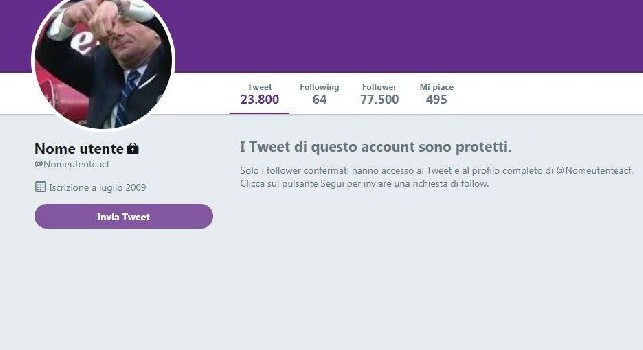 Fiorentina, hackerato il profilo Twitter dei viola: la nuova immagine profilo è... Mazzarri! [FOTO]
