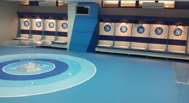 Spogliatoio SSC Napoli