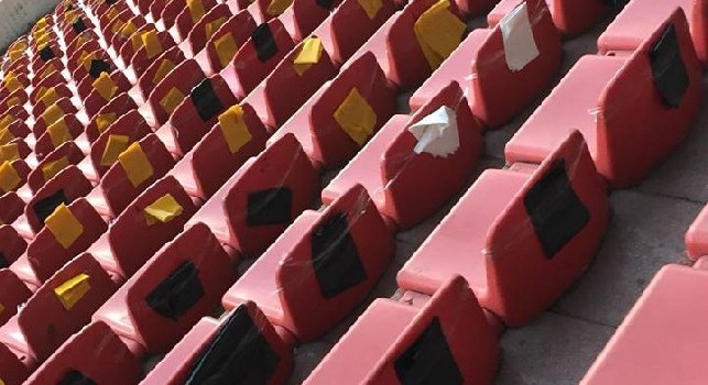 Stella Rossa-Napoli, partiti i preparativi per la coreografia che accoglierà la squadra di Ancelotti [FOTO CN24]
