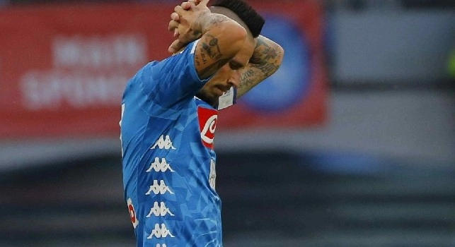 Hamsik al 45': Abbiamo iniziato bene con un bel possesso, ma siamo calati negli ultimi 10': non deve succedere [VIDEO]