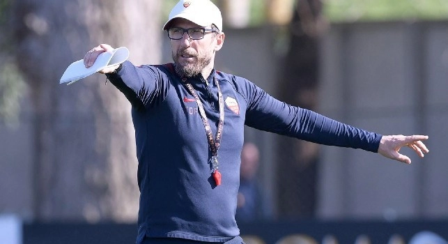 Roma, i convocati di Di Francesco per la sfida con il Napoli: out Kluivert, recuperato Florenzi
