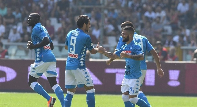 Torino-Napoli, le pagelle: Insigne trascinatore, Verdi crea e rifinisce! Luperto a sorpresa, Rog 559 giorni dopo non convince