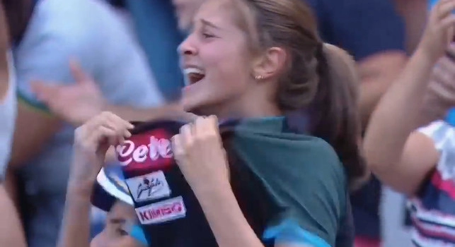 Giuliana: Tifo solo Napoli, la prima partita al San Paolo a 5 anni. Il padre: Siamo entrambi molto passionali