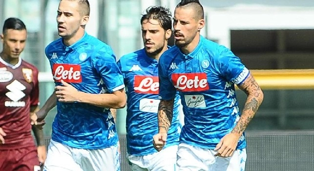 Marek Hamsik con la maglia del Napoli