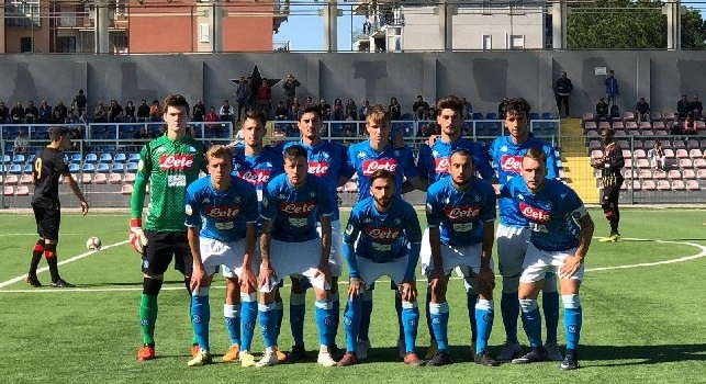 Coppa Italia Primavera, Napoli-Benevento 3-0: la foto di gruppo, gli scontri a centrocampo e la festa finale [FOTOGALLERY CN24]