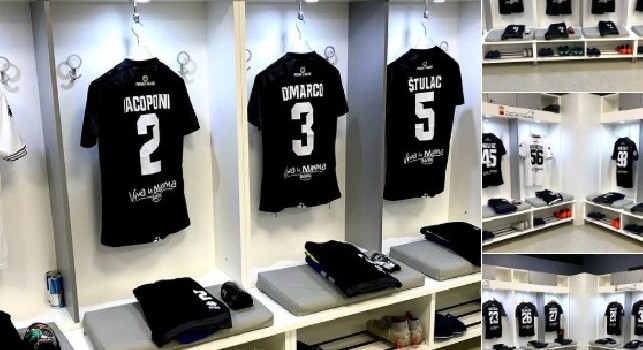 Parma in maglia nera al San Paolo: le immagini dello spogliatoio [FOTO]