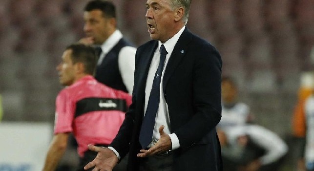 Carlo Ancelotti, allenatore del Napoli