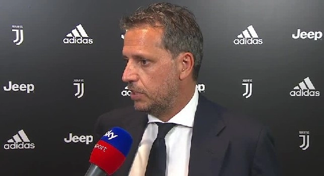 Juventus, Paratici a Sky: Napoli-Juve come il <i>Clasico</i>, qui per fare la miglior gara possibile! Il futuro di Allegri non è legato alla Champions, abbiamo aspettative molto alte
