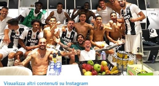 Juve, Cristiano al settimo cielo: Grande vittoria di un gruppo fantastico. Avanti cos&igrave; [FOTO]