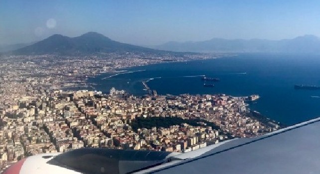 Alvino: La sconfitta del Napoli mi intossica, poi tornando a casa dove scorgo il Vesuvio e... [FOTO]