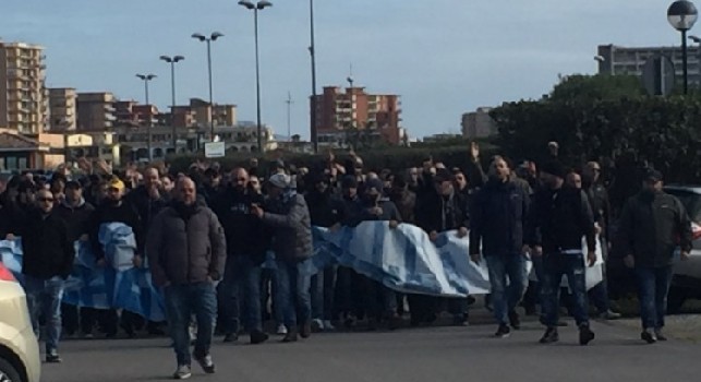 Ultras curva B sabato da Gattuso a Castel Volturno per chiarimenti, respinti dalla Ssc Napoli: allertata la Digos!