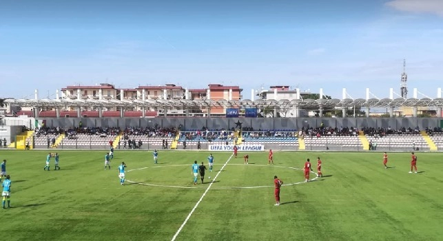 Youth League, Napoli-Liverpool 1-1 (27' Adekanye, 94' Gaetano): pareggio azzurro allo scadere, esplode lo Ianniello!