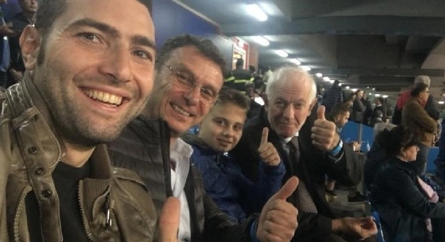 Napoli-Liverpool, in tribuna anche il sindaco Amente di Melito [FOTO CN24]