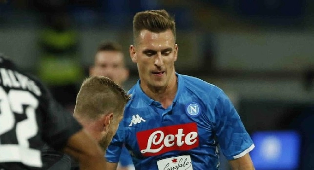 Arek Milik, attaccante del Napoli