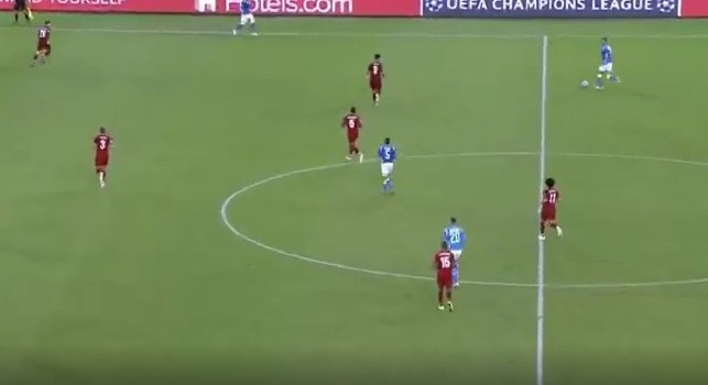 Liverpool umiliato, azione da manuale del calcio: 12 passaggi per far segnare Insigne [VIDEO]