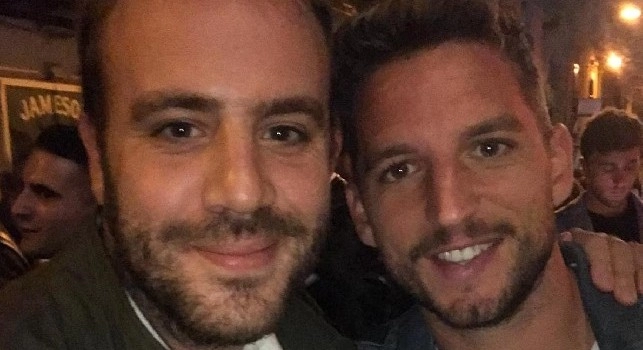Serata di relax per Mertens, la confessione ad un tifoso: Non ci potevo credere quando ho preso la traversa [FOTO CN24]