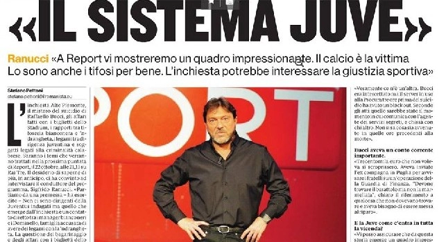 Inchiesta Report sulla Juventus