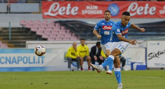 Dal gol alla posizione in campo, tutte le giocate di Ounas contro il Sassuolo [VIDEO]