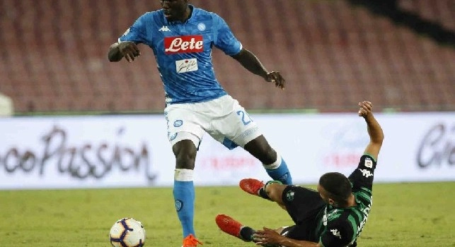 Udinese-Napoli, Koulibaly è diffidato: rischia di saltare la sfida contro la Roma al San Paolo
