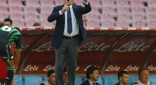 Ancelotti sulla panchina del Napoli